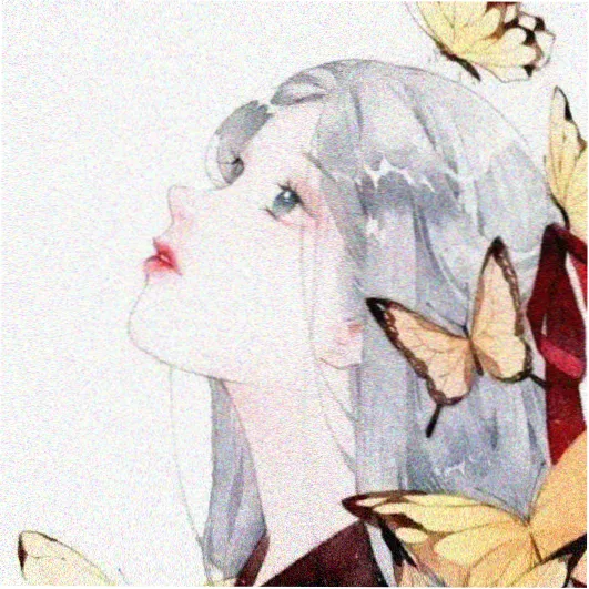 主理人雾紫的头像插画